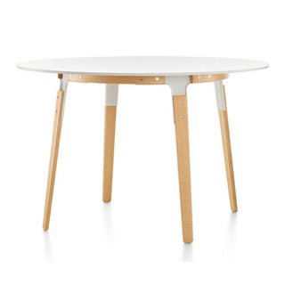 Magis Steelwood Table diam. 120 cm. - Buy now on ShopDecor - Discover the best products by MAGIS design
